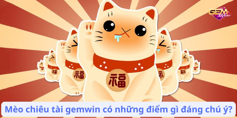 Mèo chiêu tài gemwin có những điểm gì đáng chú ý?